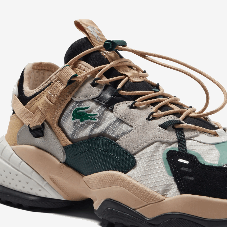 мушкарци л-гуард бреакер текстилне ципеле на отвореном 86881778 природна црна нб1 Lacoste