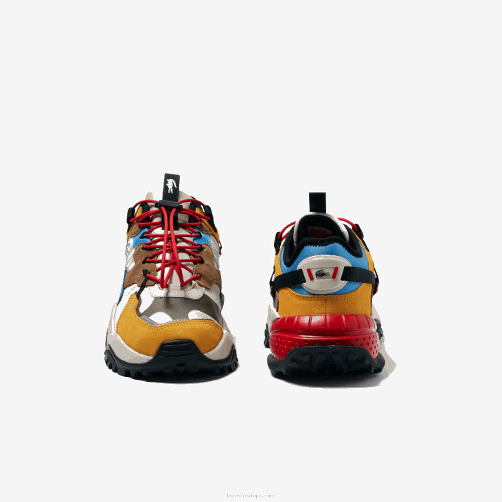 мушкарци л-гуард бреакер текстилне ципеле на отвореном 86881779 бело и светло плаво вб8 Lacoste