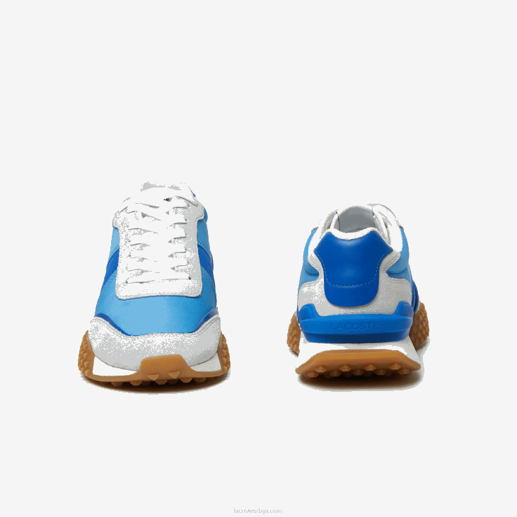 мушкарци л-спин делуке кожне патике контрастне боје 86881790 тамноплава бн1 Lacoste