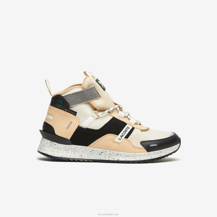 мушкарци рун бреакер кожне ципеле у боји у боји 86881792 црно-бело 454 Lacoste