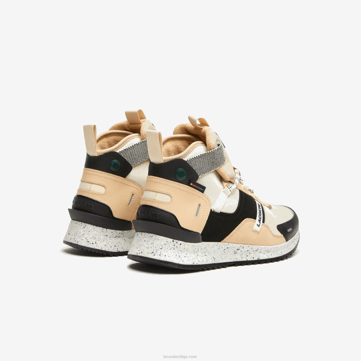 мушкарци рун бреакер кожне ципеле у боји у боји 86881792 црно-бело 454 Lacoste