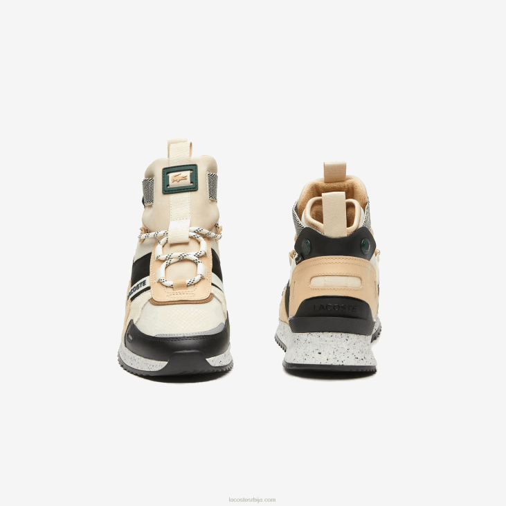 мушкарци рун бреакер кожне ципеле у боји у боји 86881792 црно-бело 454 Lacoste