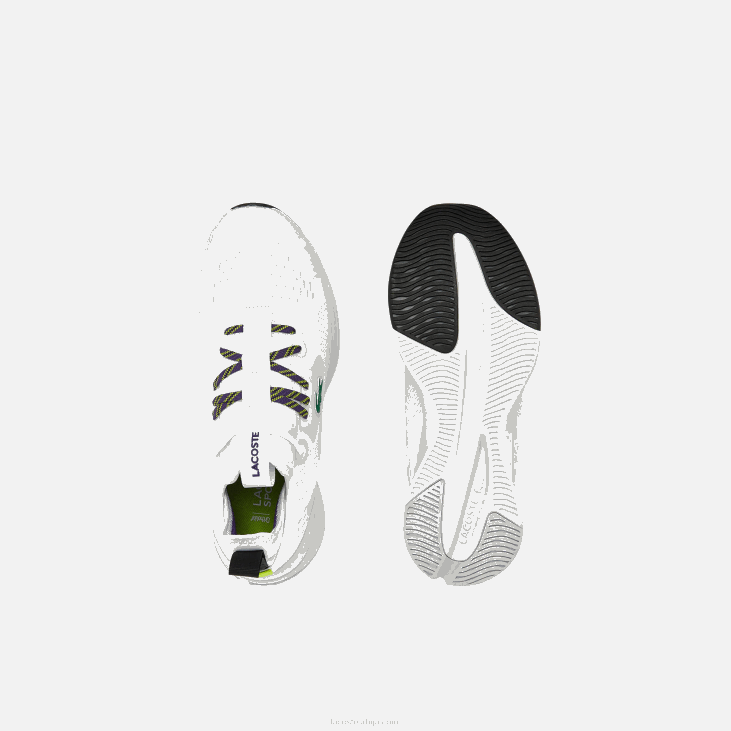 мушкарци рун спин комфорне текстилне патике 86881795 бело и бело 65т Lacoste