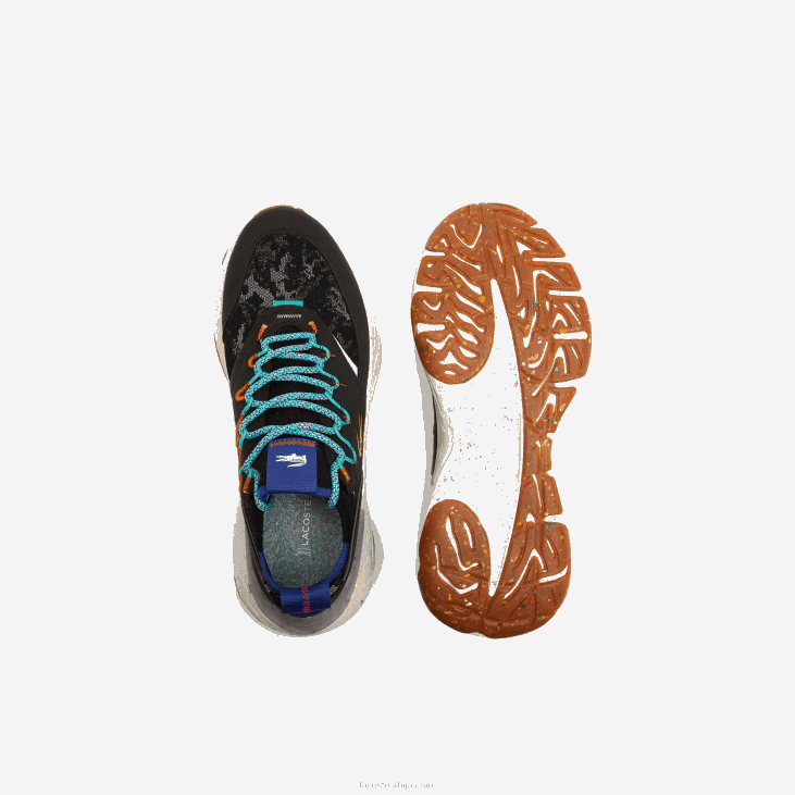 мушкарци ре-цомфор синтетичке и текстилне патике 86881835 црно-бело 454 Lacoste