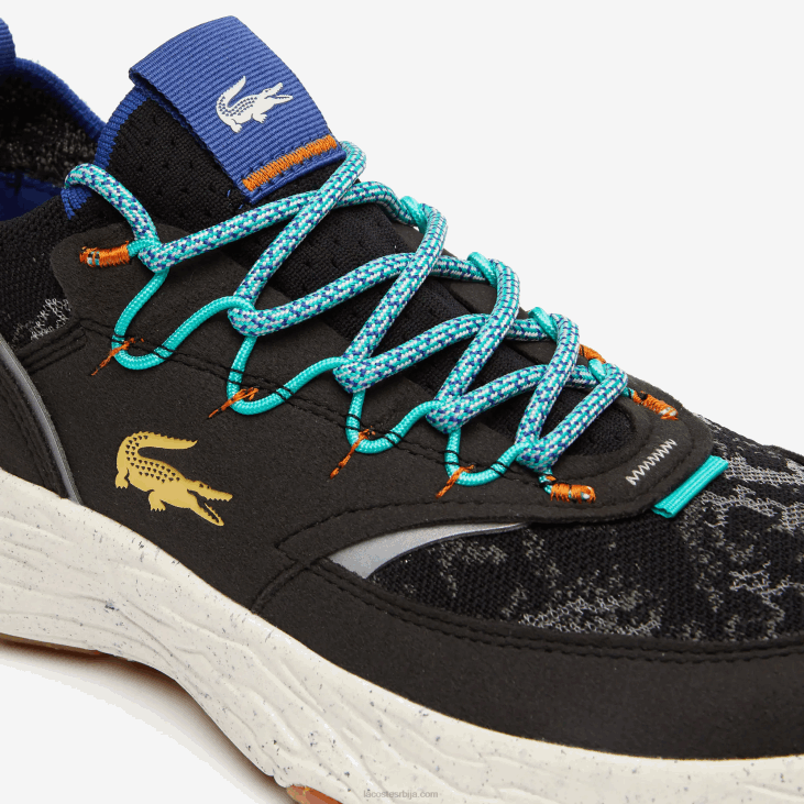 мушкарци ре-цомфор синтетичке и текстилне патике 86881835 црно-бело 454 Lacoste