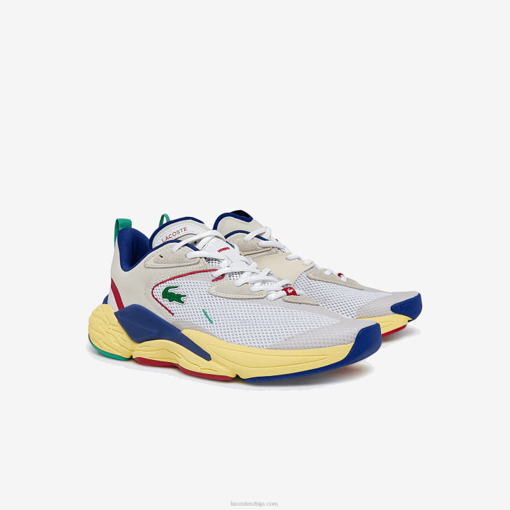 мушкарци ацесхот текстилне и синтетичке патике 86881857 бело-плаво 2к9 Lacoste