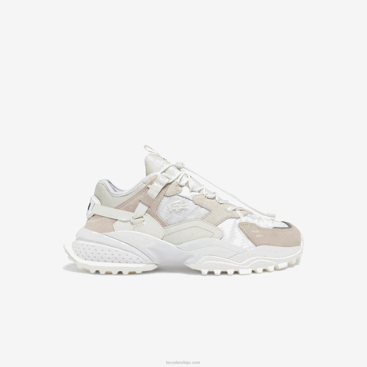 мушкарци л-гуард бреакер текстилне и кожне патике 86881859 бело 18ц Lacoste