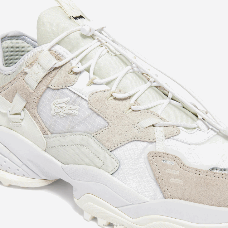 мушкарци л-гуард бреакер текстилне и кожне патике 86881859 бело 18ц Lacoste