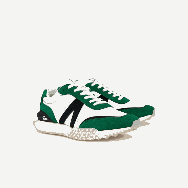 мушкарци л-спин делуке патике са текстилним акцентом 86881870 бела/зелена 082 Lacoste