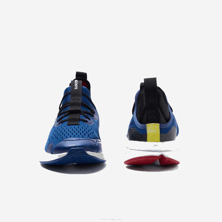 мушкарци рун спин удобност текстилне боје контрастне патике 86881882 плаво бела 221 Lacoste