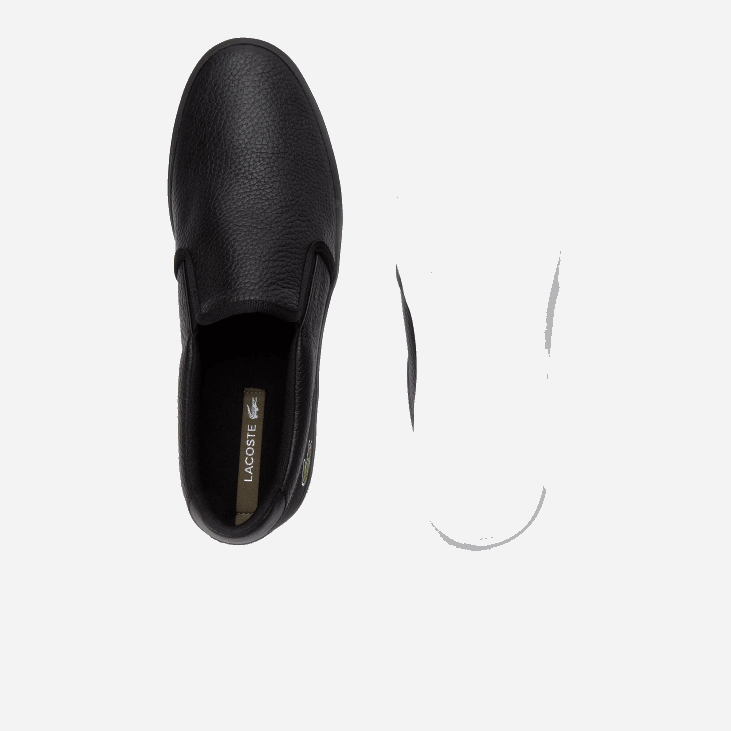 мушкарци јоуер кожне слип-он патике 86881885 црно-бело 312 Lacoste