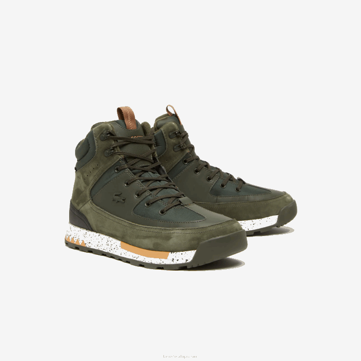 мушкарци Урбан Брејкер текстила и обуће на отвореном 86881891 тамно зелена и бело 1к3 Lacoste