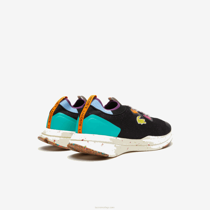 мушкарци рун спин еко текстилне патике 86881901 црна тиркизна 1с3 Lacoste