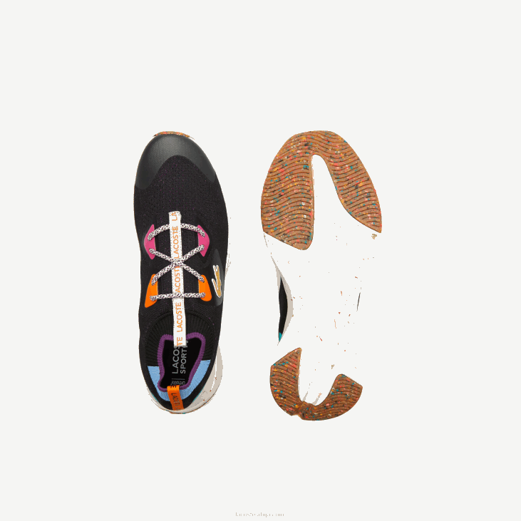 мушкарци рун спин еко текстилне патике 86881901 црна тиркизна 1с3 Lacoste