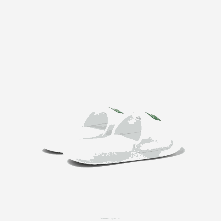 мушкарци цроцо 1.0 синтетички тобогани 86881728 бела/зелена 082 Lacoste