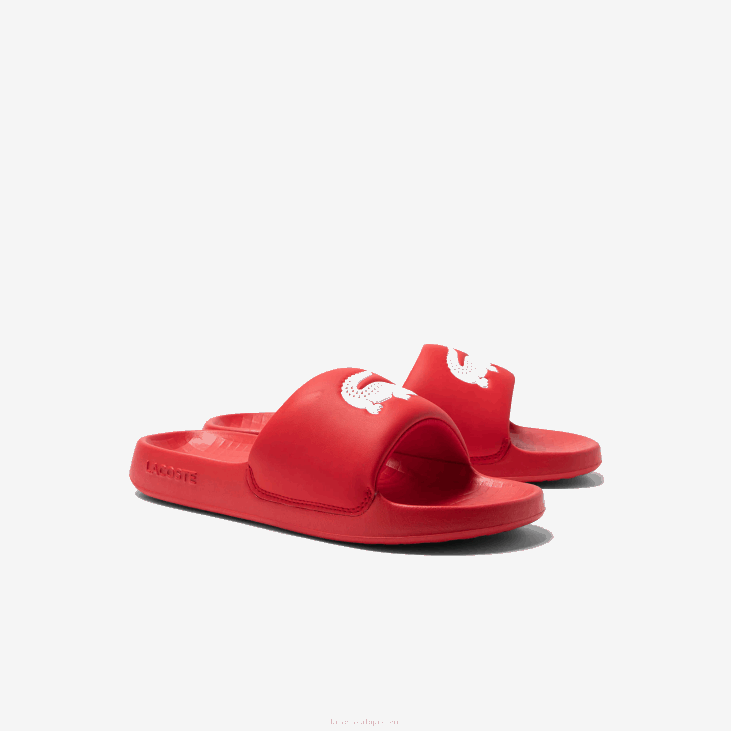 мушкарци цроцо 1.0 синтетички тобогани 86881729 црвено бела 17к Lacoste