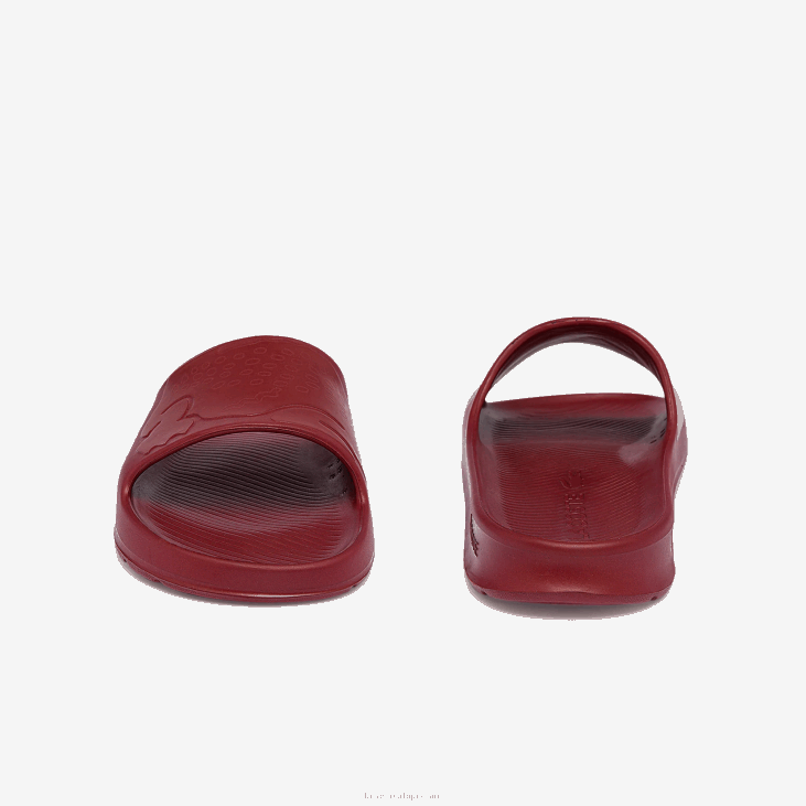 мушкарци цроцо 2.0 синтетички лого слајдови 86881813 тамноцрвена др2 Lacoste