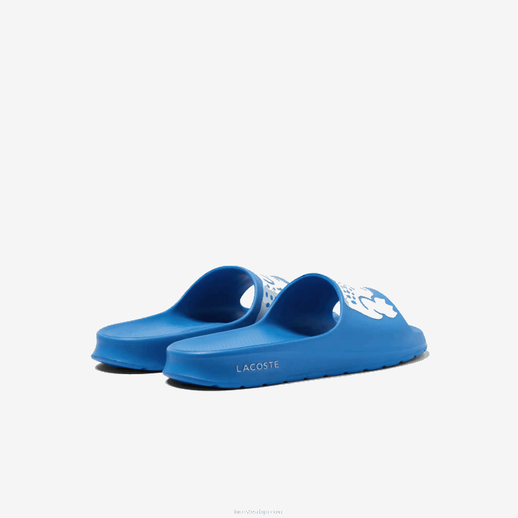 мушкарци цроцо 2.0 синтетички лого каиш слајдова 86881897 светло плава бела 2к7 Lacoste
