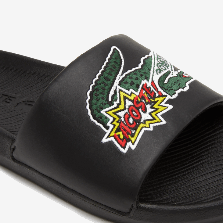 мушкарци кроко синтетички тобогани 86881761 блацк 02х Lacoste