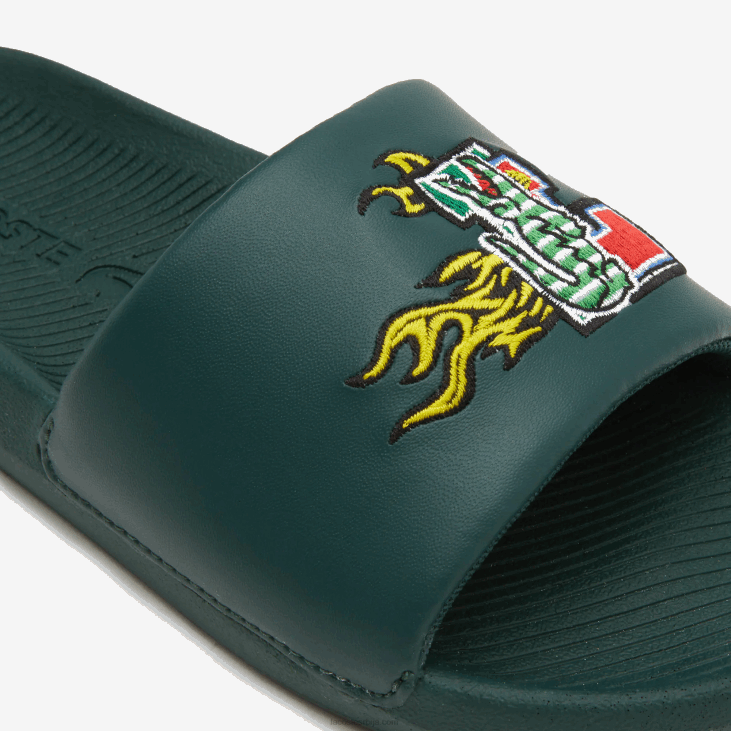 мушкарци кроко синтетички тобогани 86881762 зелена 1м8 Lacoste