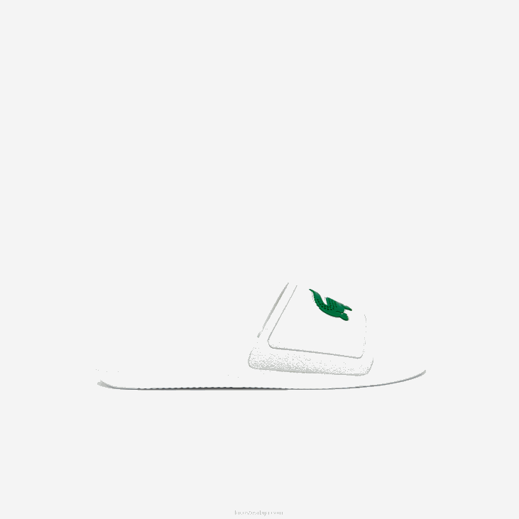 мушкарци цроцо водоодбојни синтетички тобогани 86881819 бела/зелена 082 Lacoste